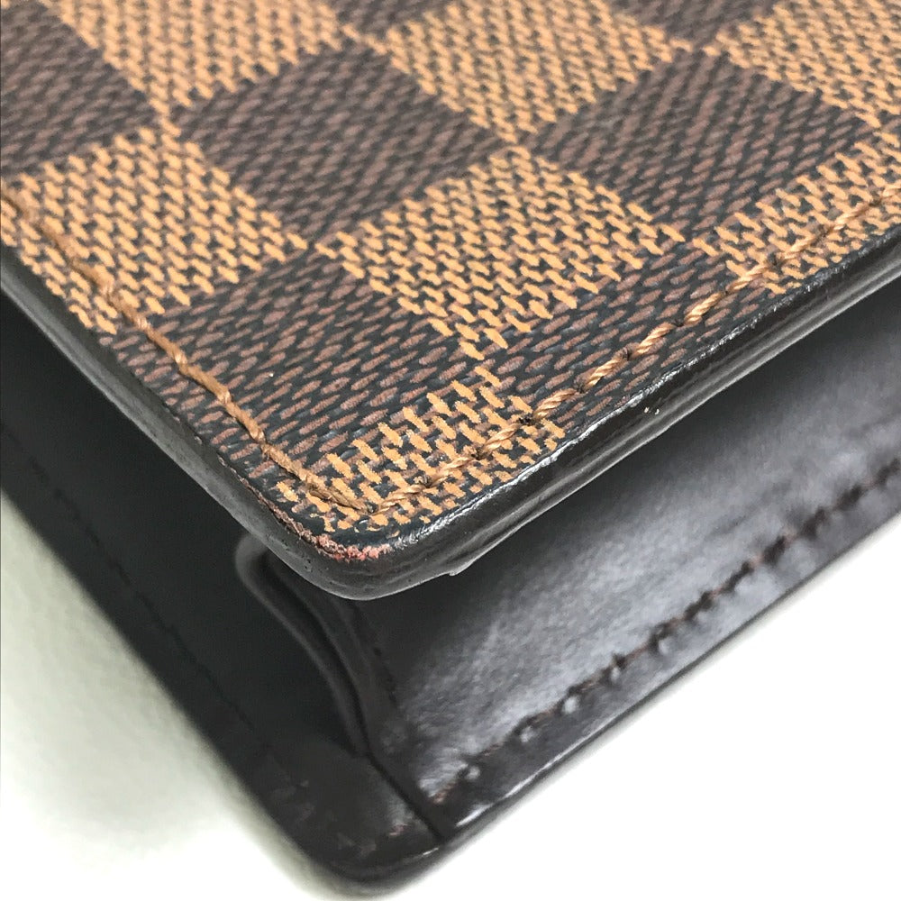 LOUIS VUITTON Shoulder Bag N45271 Damier canvas Brown Damier Portello