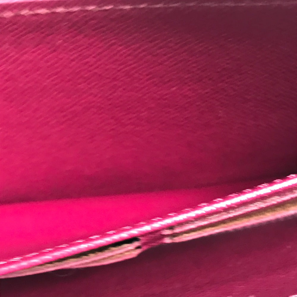 LOUIS VUITTON Long Wallet Purse M60305 Epi Leather Dark pink Epi Zippy wallet