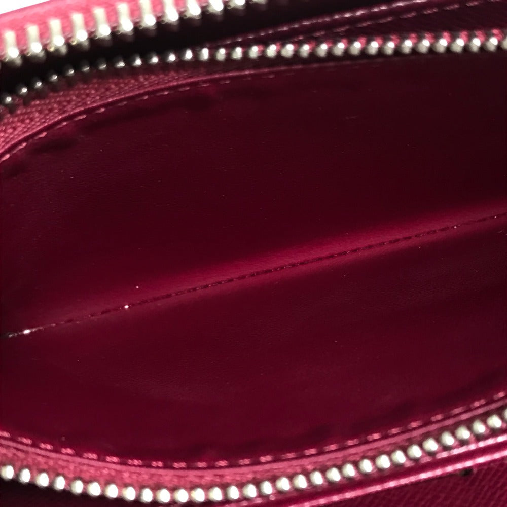 LOUIS VUITTON Long Wallet Purse M60305 Epi Leather Dark pink Epi Zippy wallet