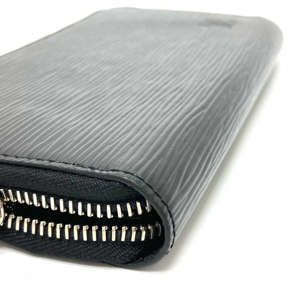 LOUIS VUITTON Long Wallet Purse M64838 Epi Leather black Epi Zippy wallet