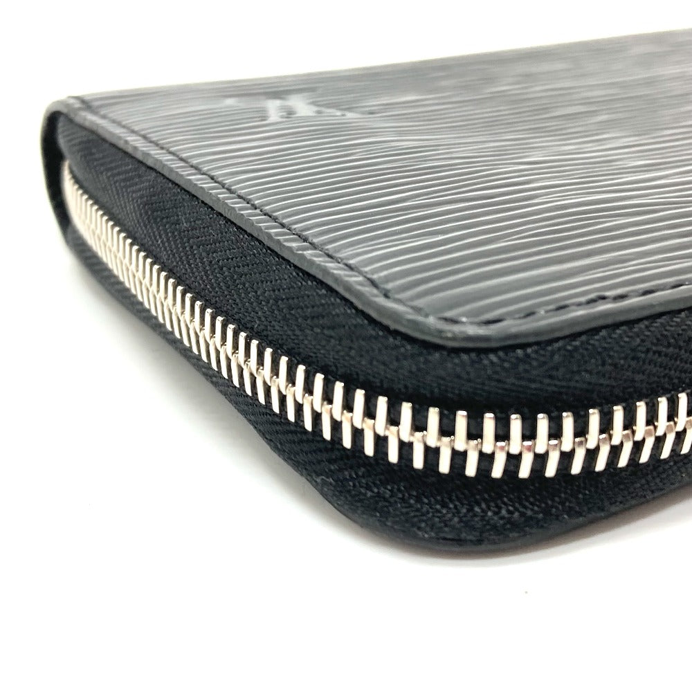LOUIS VUITTON Long Wallet Purse M64838 Epi Leather black Epi Zippy wallet