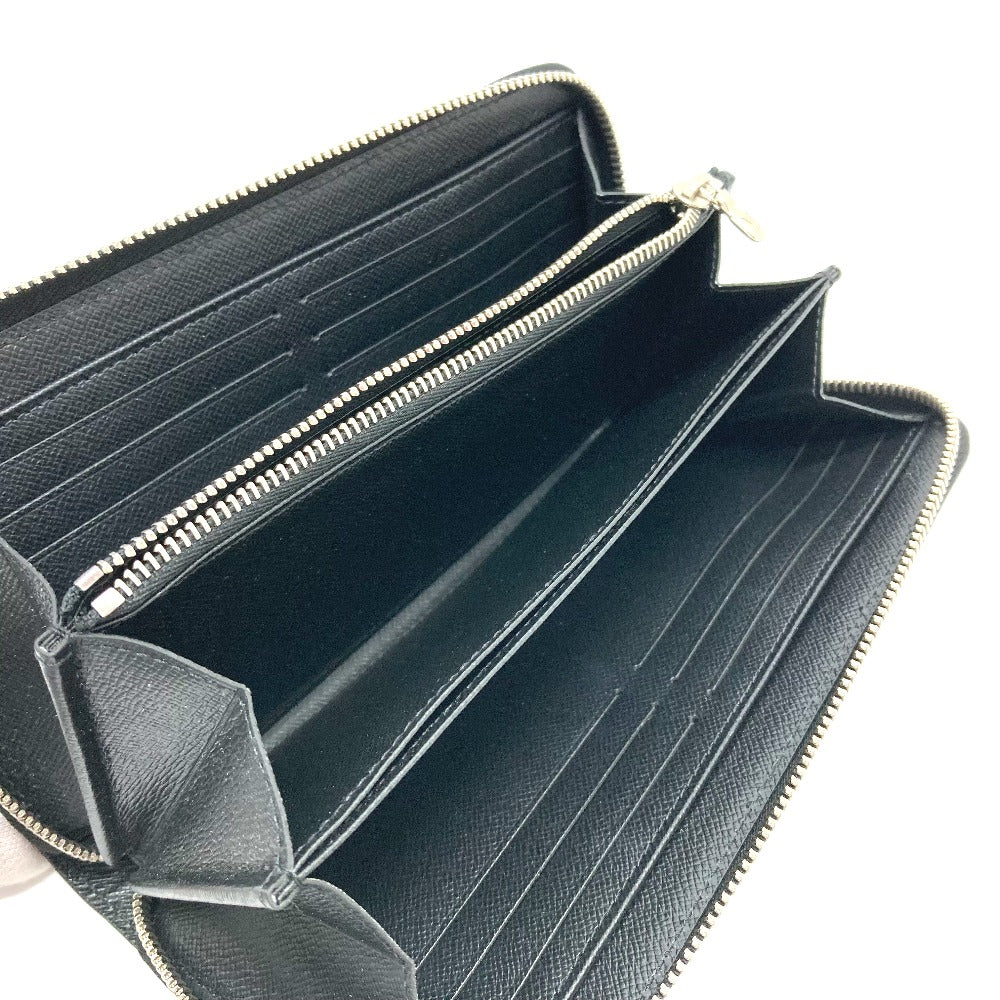 LOUIS VUITTON Long Wallet Purse M64838 Epi Leather black Epi Zippy wallet