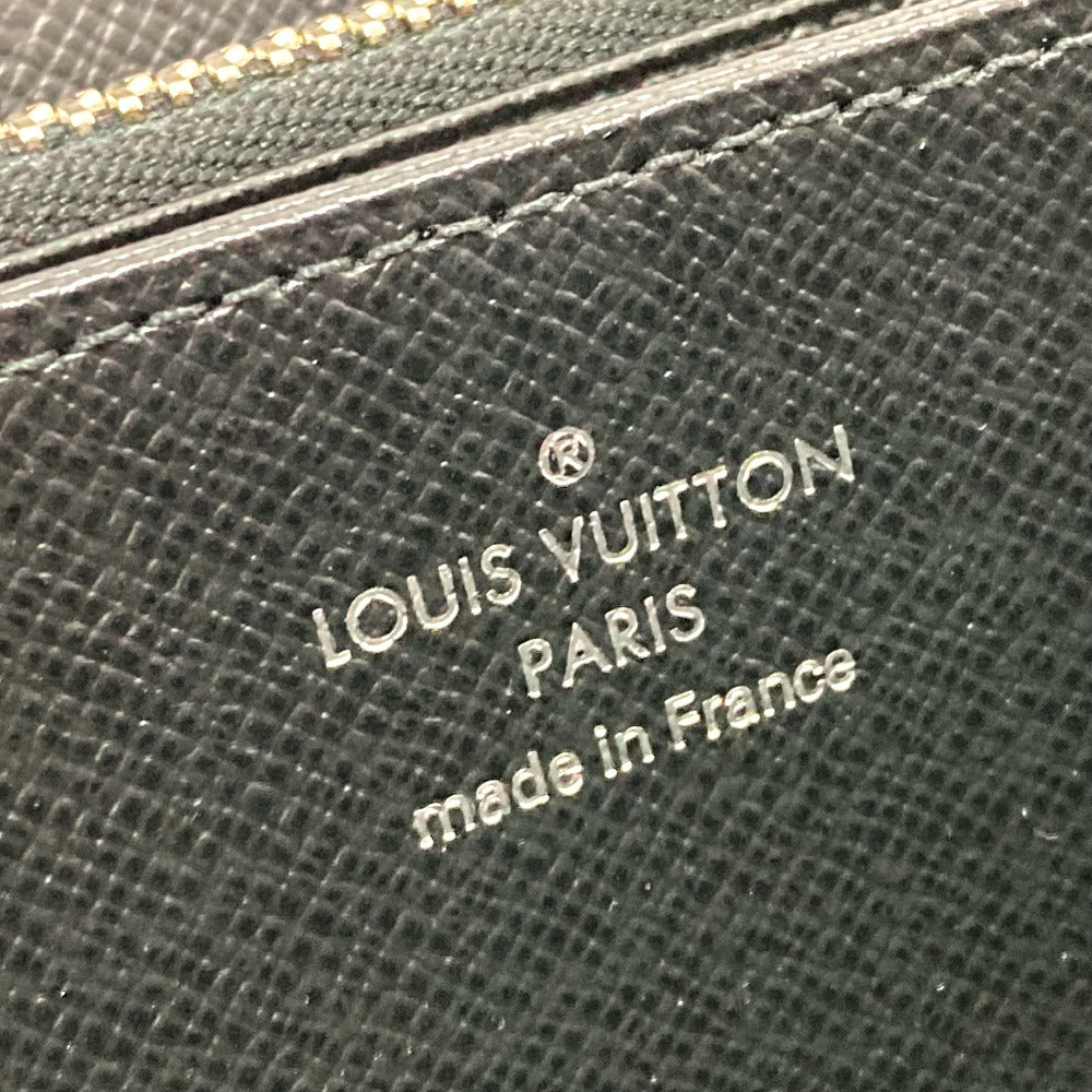 LOUIS VUITTON Long Wallet Purse M64838 Epi Leather black Epi Zippy wallet