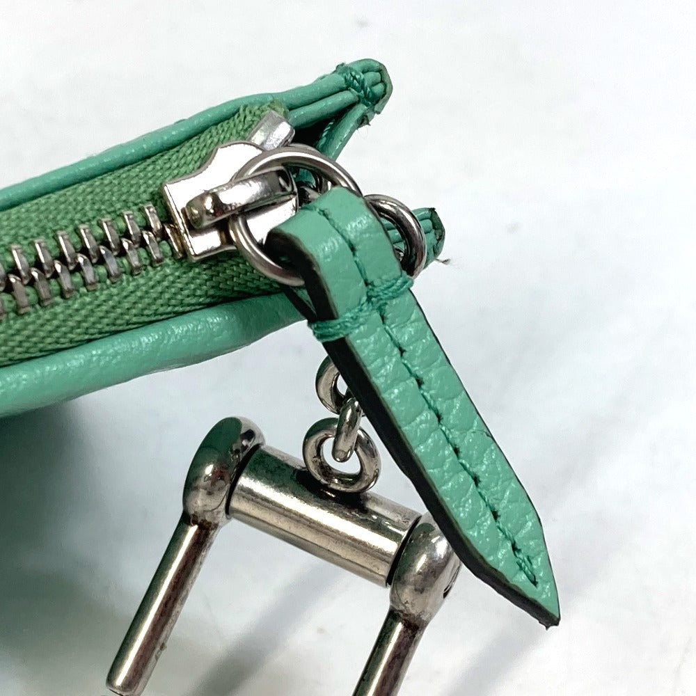 GUCCI Coin case 701070 leather Green type GG Marmont