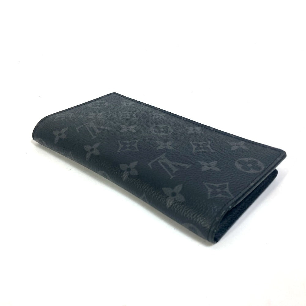 LOUIS VUITTON Long Wallet Purse M61697 Monogram Eclipse Canvas black Monogram Eclipse Portefeuille Braza