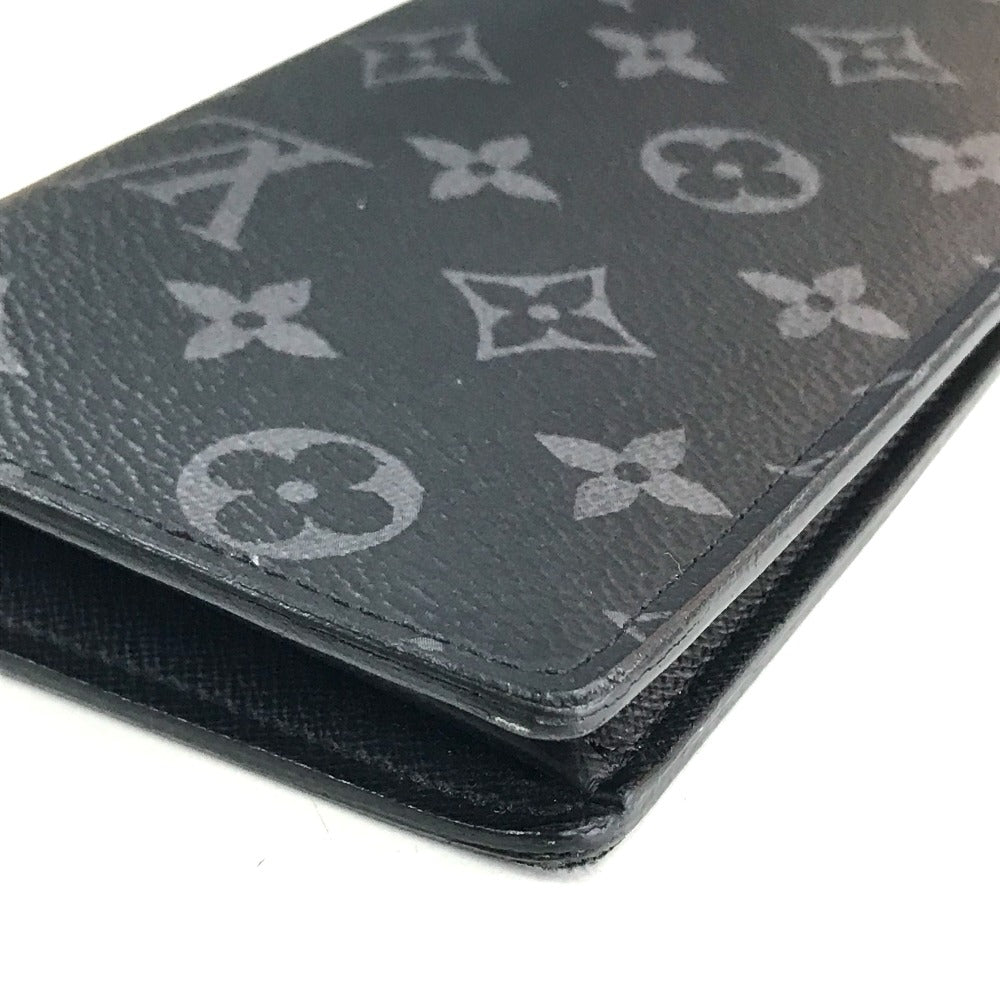 LOUIS VUITTON Long Wallet Purse M61697 Monogram Eclipse Canvas black Monogram Eclipse Portefeuille Braza