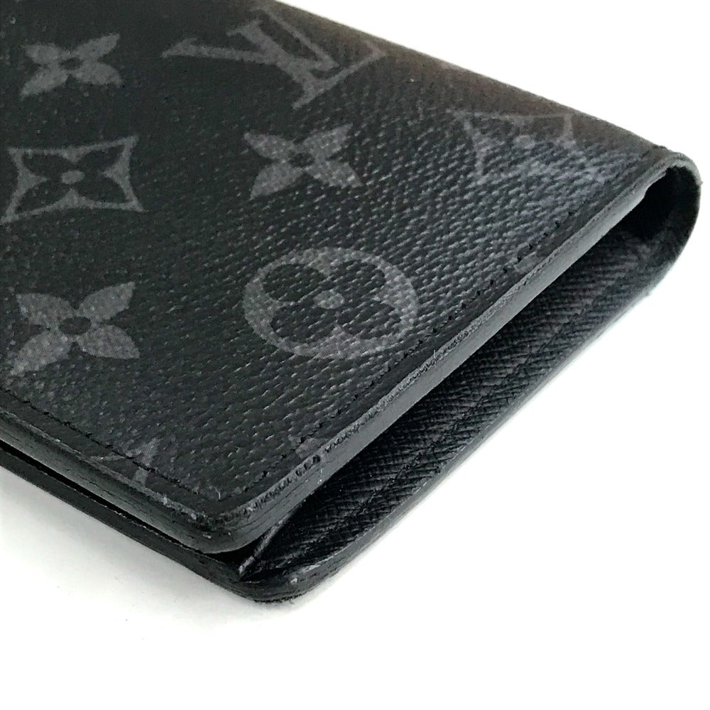 LOUIS VUITTON Long Wallet Purse M61697 Monogram Eclipse Canvas black Monogram Eclipse Portefeuille Braza