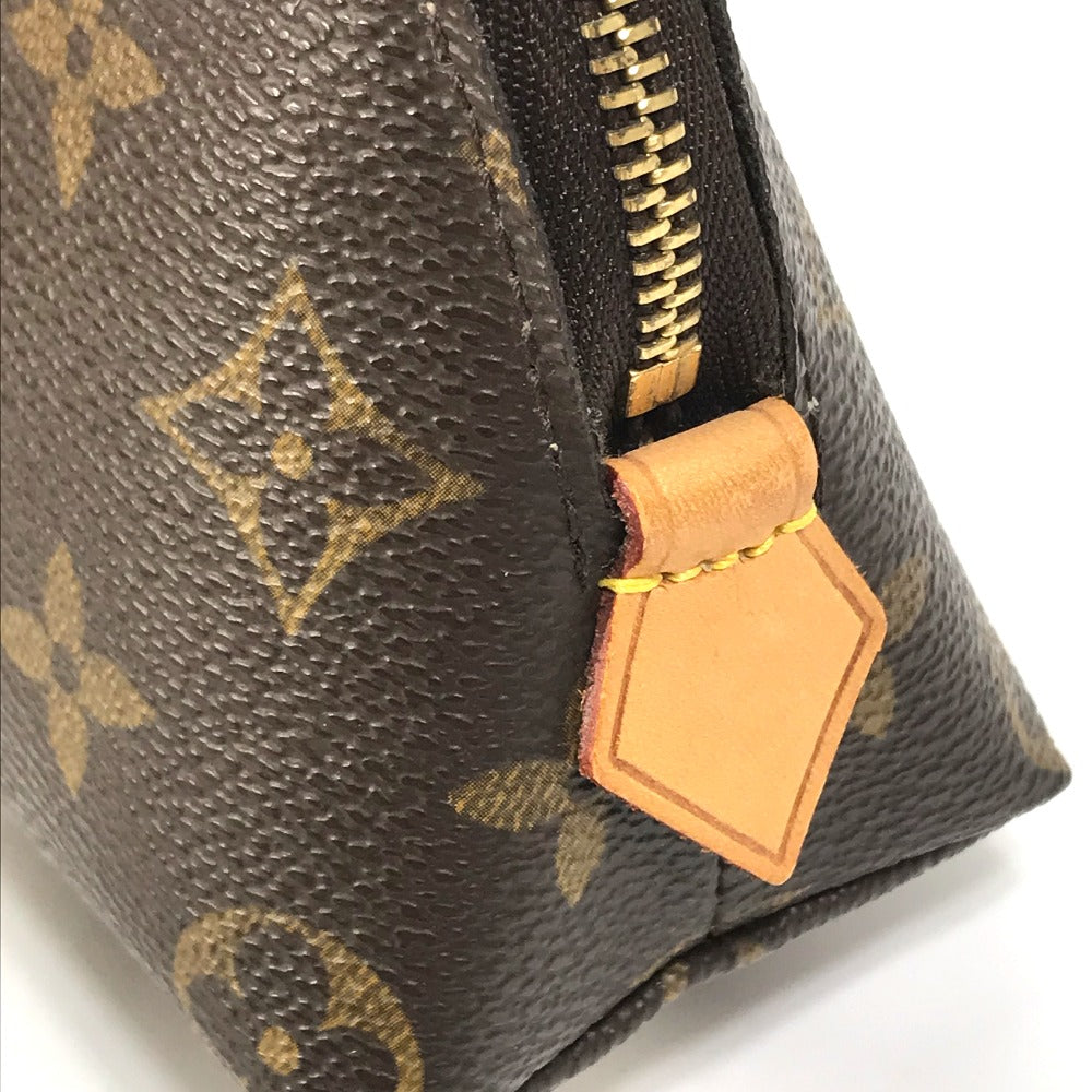 LOUIS VUITTON Pouch M47515 Monogram canvas Brown Monogram Pochette Cosmetic Women Used Authentic