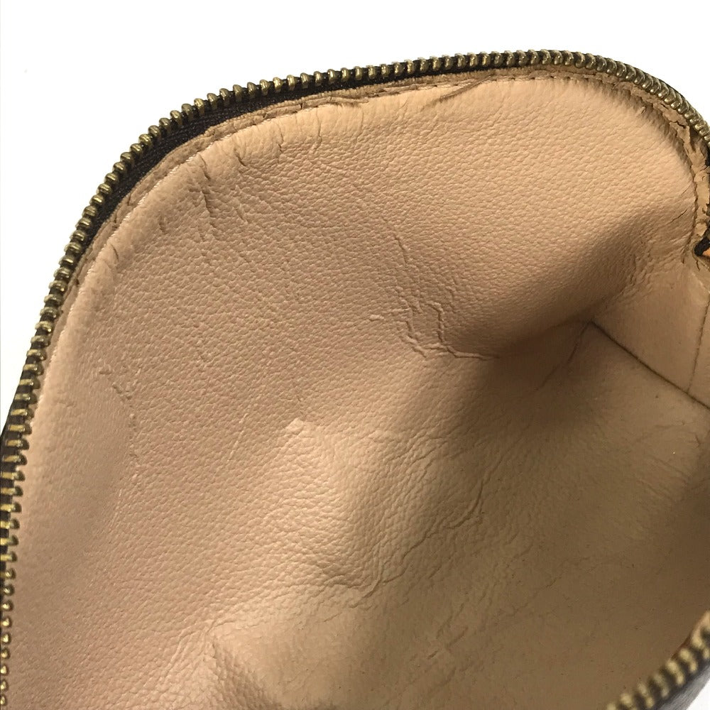 LOUIS VUITTON Pouch M47515 Monogram canvas Brown Monogram Pochette Cosmetic Women Used Authentic