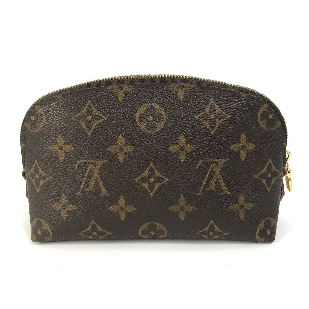 LOUIS VUITTON Pouch M47515 Monogram canvas Brown Monogram Pochette Cosmetic Women Used Authentic