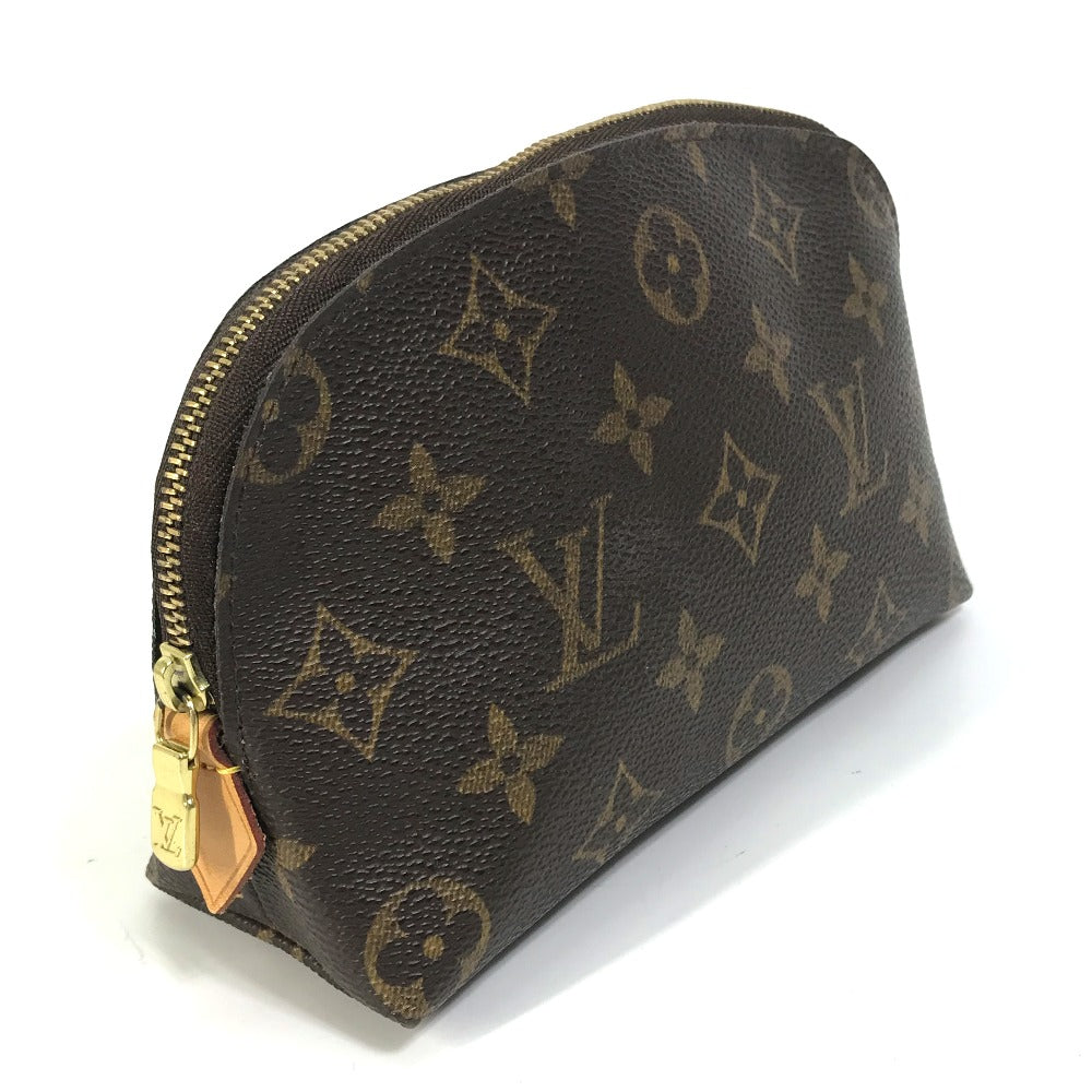 LOUIS VUITTON Pouch M47515 Monogram canvas Brown Monogram Pochette Cosmetic Women Used Authentic