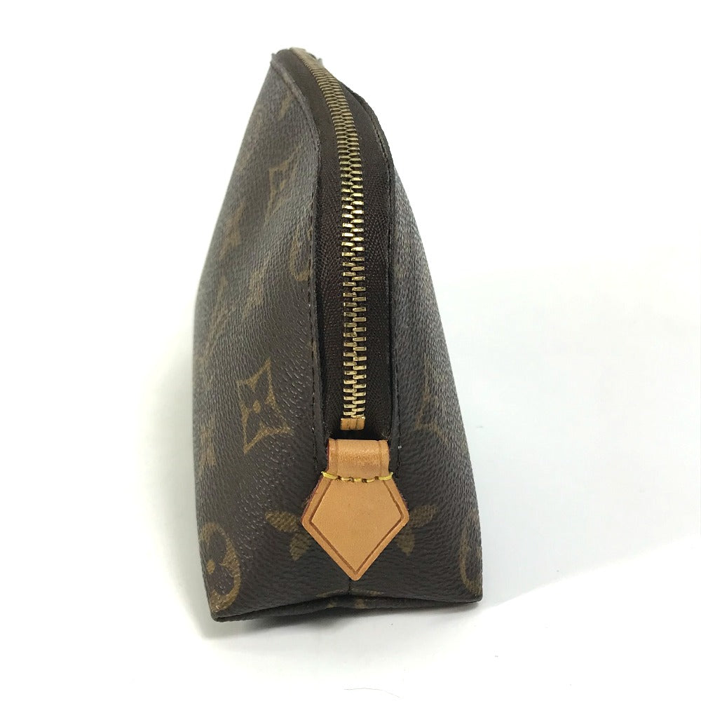 LOUIS VUITTON Pouch M47515 Monogram canvas Brown Monogram Pochette Cosmetic Women Used Authentic