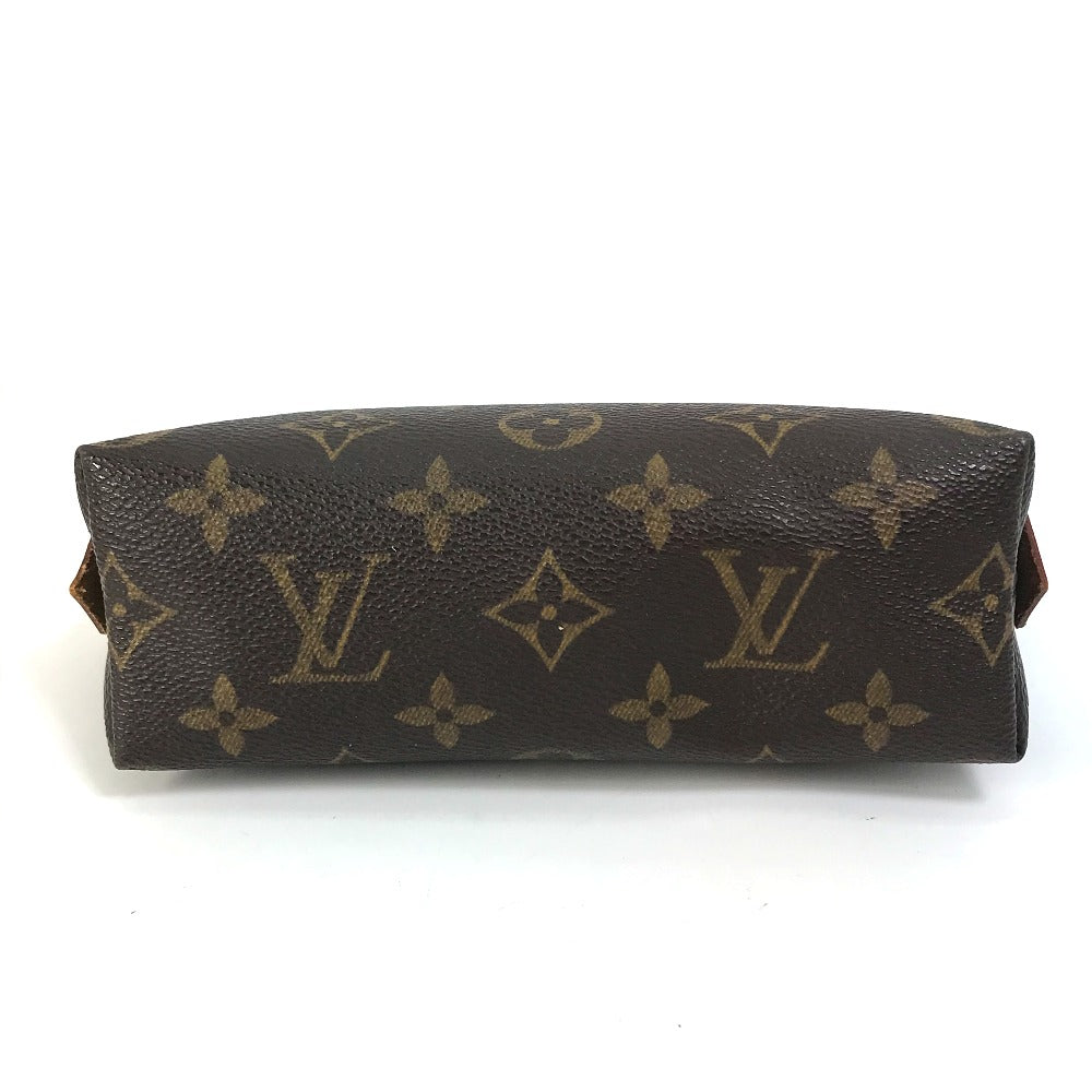 LOUIS VUITTON Pouch M47515 Monogram canvas Brown Monogram Pochette Cosmetic Women Used Authentic