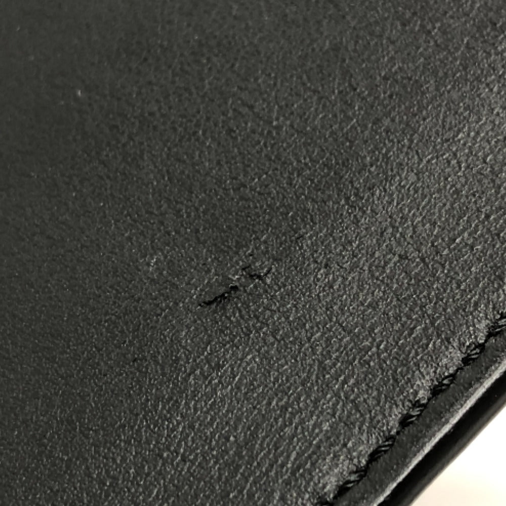 FENDI Clutch bag 7N0078 leather black LOVE mens Used Authentic