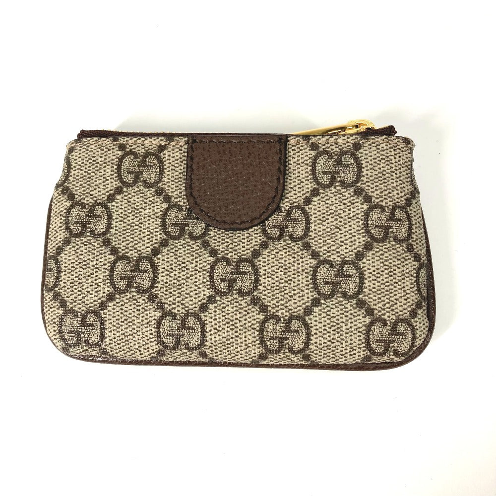 GUCCI Key case Key holder 671722 GG Supreme Canvas beige GG Supreme Ofidia