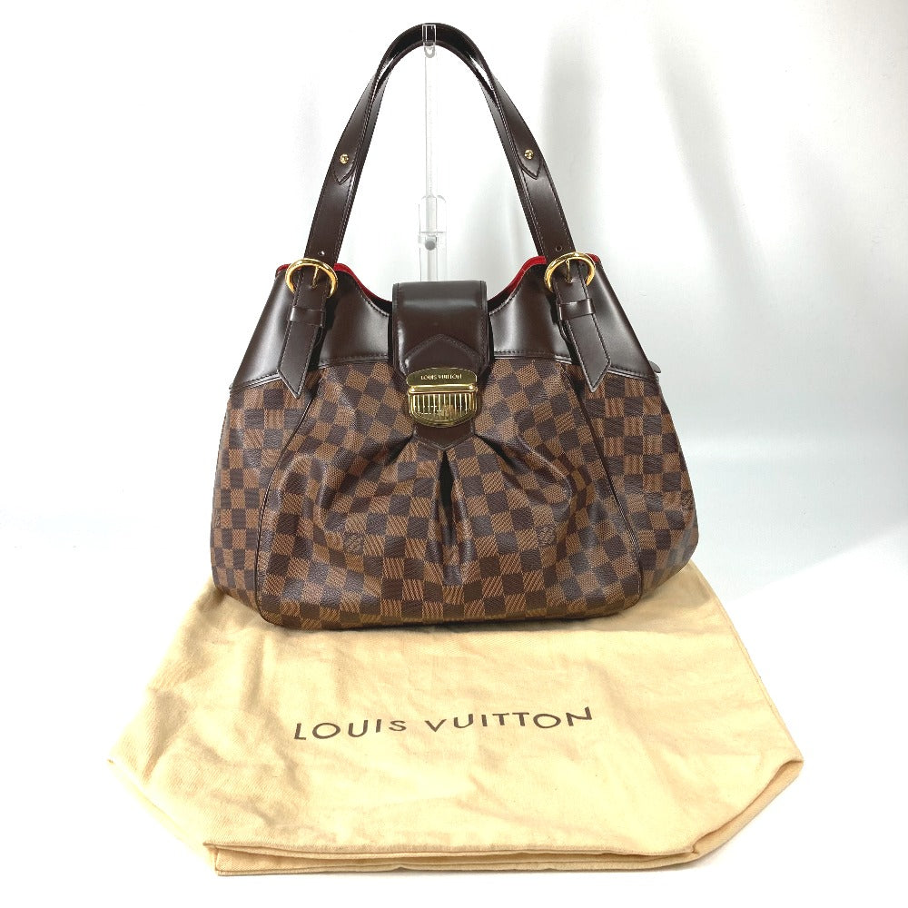 LOUIS VUITTON Shoulder Bag N41540 Damier canvas Brown Damier Sistina GM