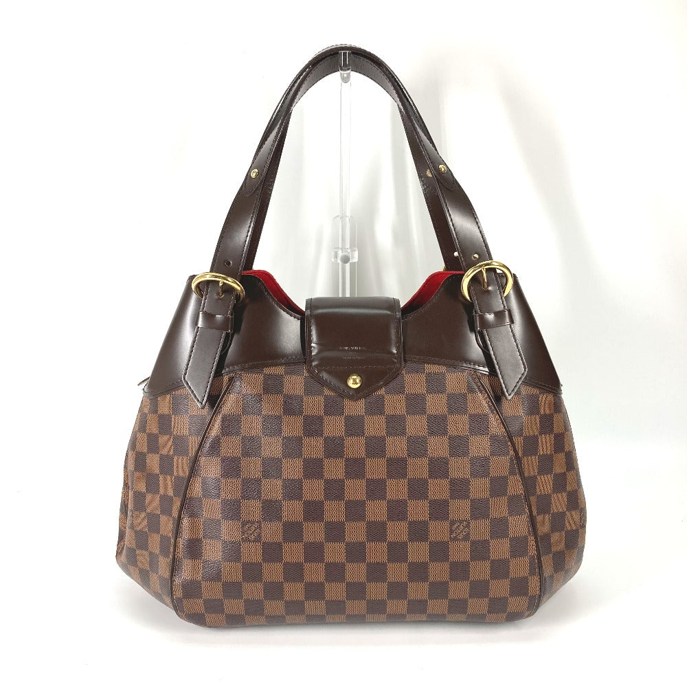 LOUIS VUITTON Shoulder Bag N41540 Damier canvas Brown Damier Sistina GM