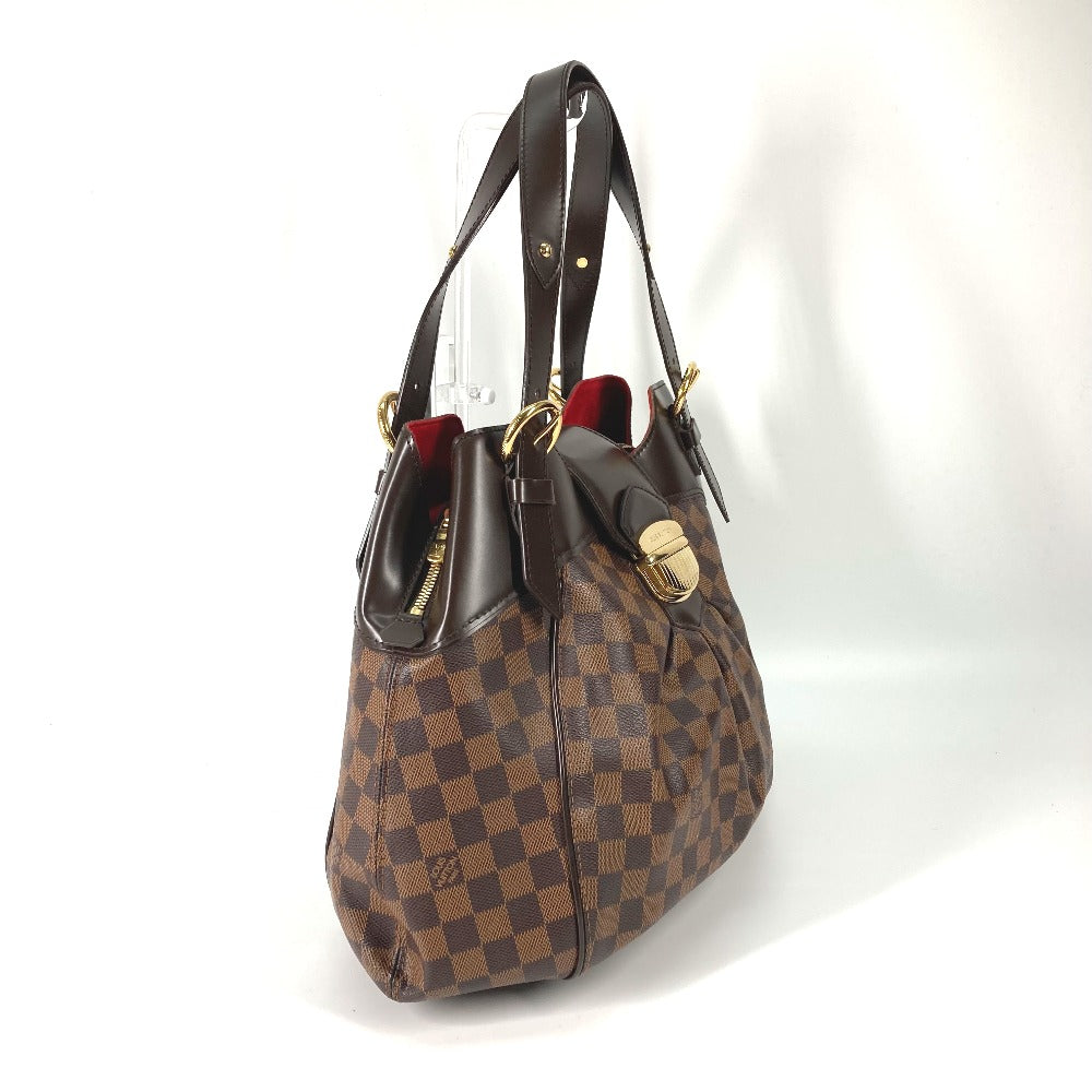 LOUIS VUITTON Shoulder Bag N41540 Damier canvas Brown Damier Sistina GM