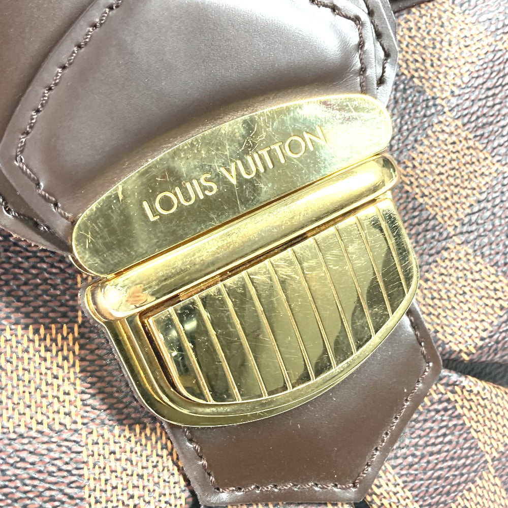 LOUIS VUITTON Shoulder Bag N41540 Damier canvas Brown Damier Sistina GM