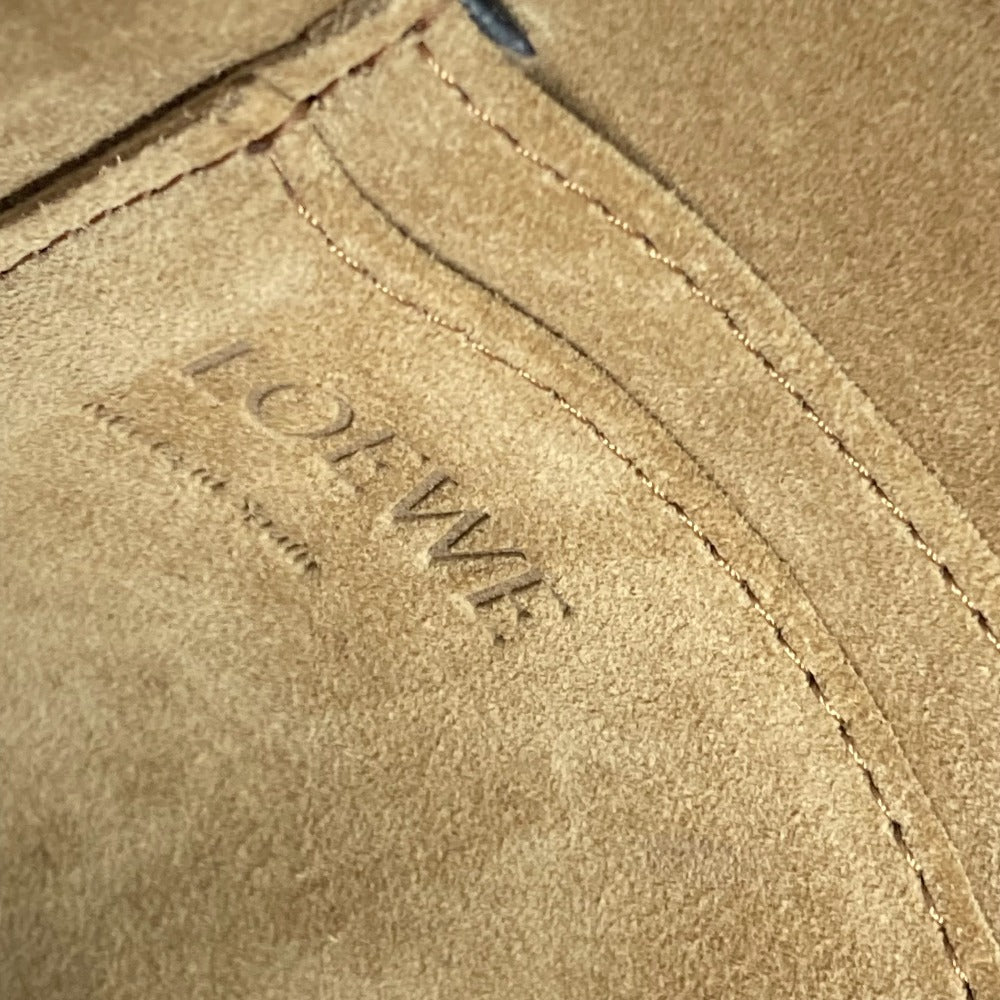LOEWE Shoulder Bag A650N46X13 Calf leather, jacquard blue Crossbody pochette bag gatedual bag mini Women Used Authentic