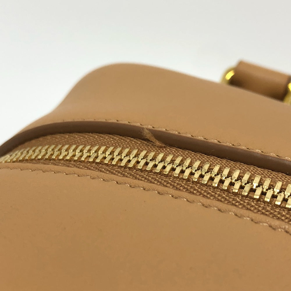 LOEWE Handbag A039N10X032586 Nappa leather beige Amazona 19 Square Women Used Authentic