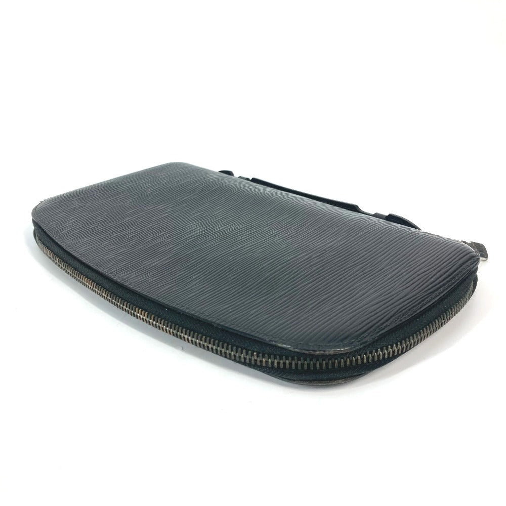 LOUIS VUITTON Long Wallet Purse M63042 Epi Leather black Epi Organizer Atoll