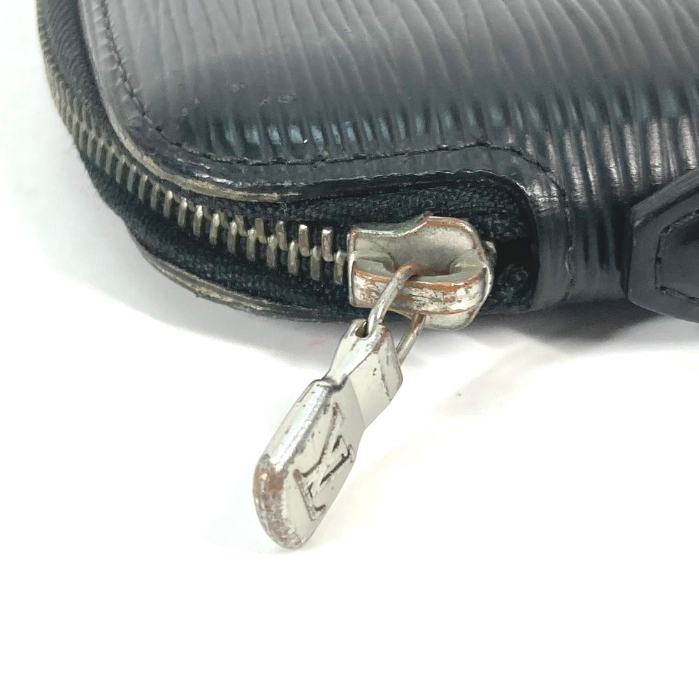 LOUIS VUITTON Long Wallet Purse M63042 Epi Leather black Epi Organizer Atoll