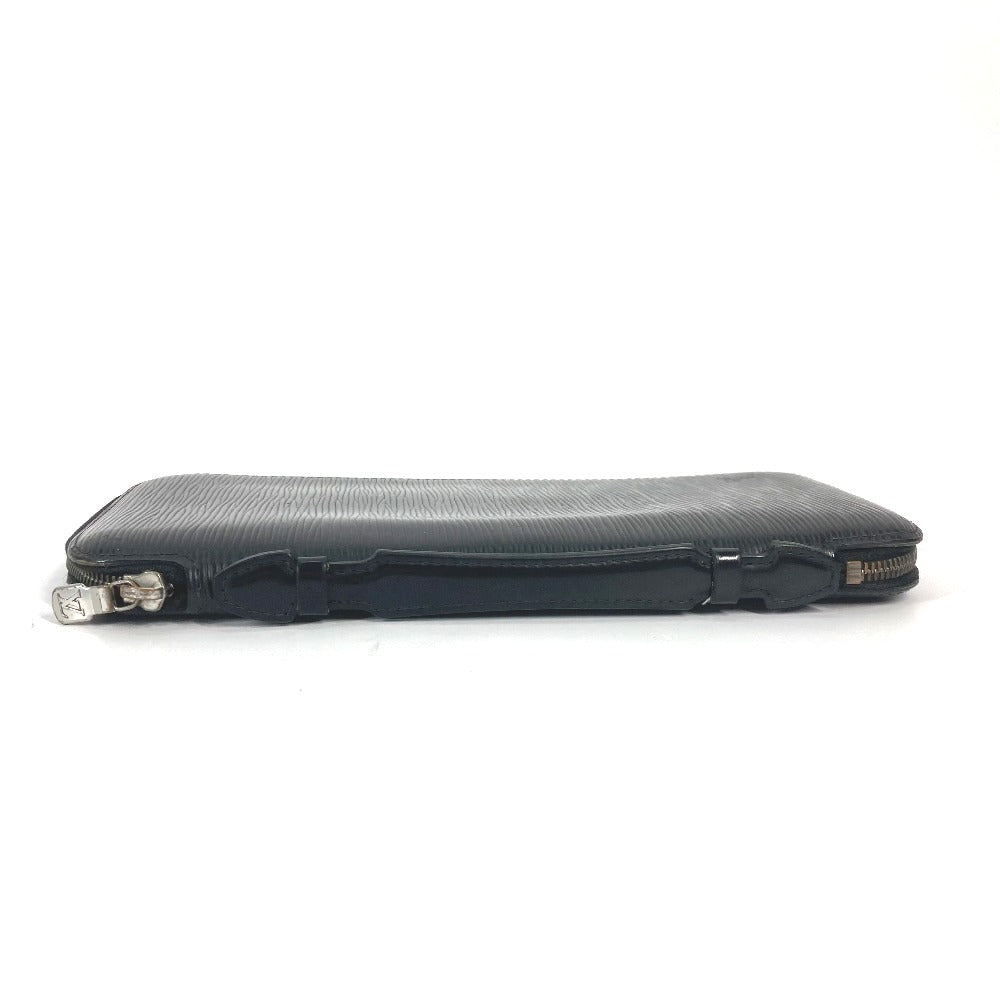 LOUIS VUITTON Long Wallet Purse M63042 Epi Leather black Epi Organizer Atoll
