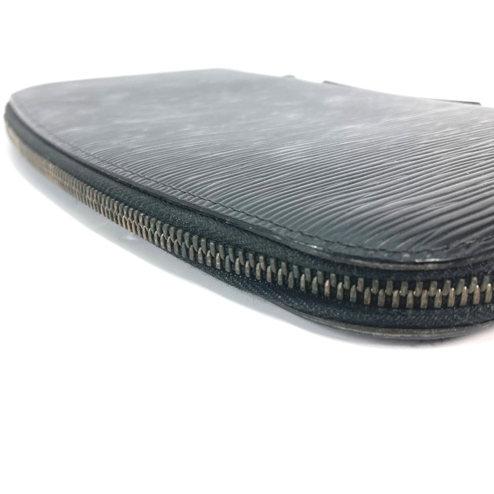 LOUIS VUITTON Long Wallet Purse M63042 Epi Leather black Epi Organizer Atoll
