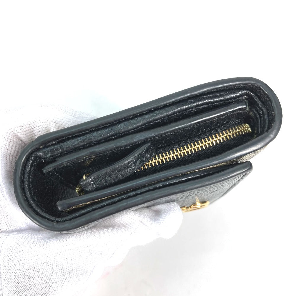 GUCCI Folded wallet 598587 Leather PVC beige GG Supreme GG Marmont