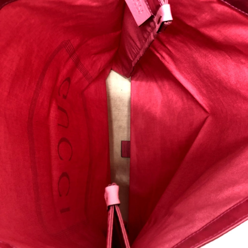 GUCCI Handbag 575140 Coated canvas Red logo