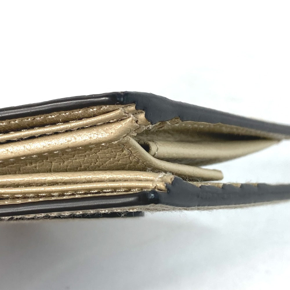 GUCCI Folded wallet 625574 Nylon / leather Black x beige logo Off The Grid Off The Grid