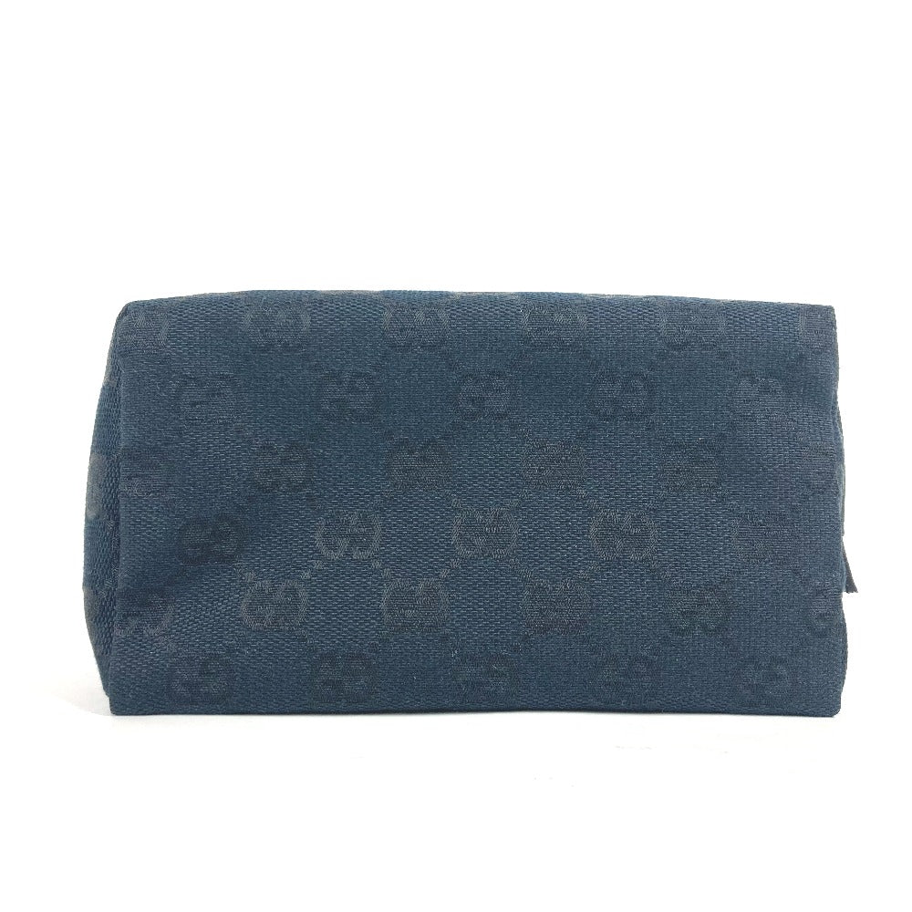 GUCCI Pouch 039.1117 GG canvas black GG