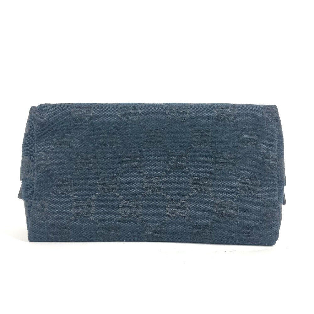 GUCCI Pouch 039.1117 GG canvas black GG