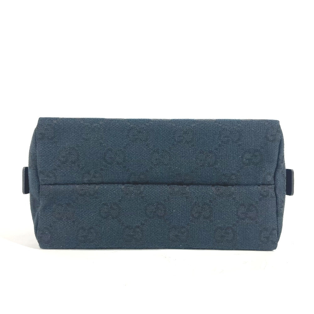 GUCCI Pouch 039.1117 GG canvas black GG