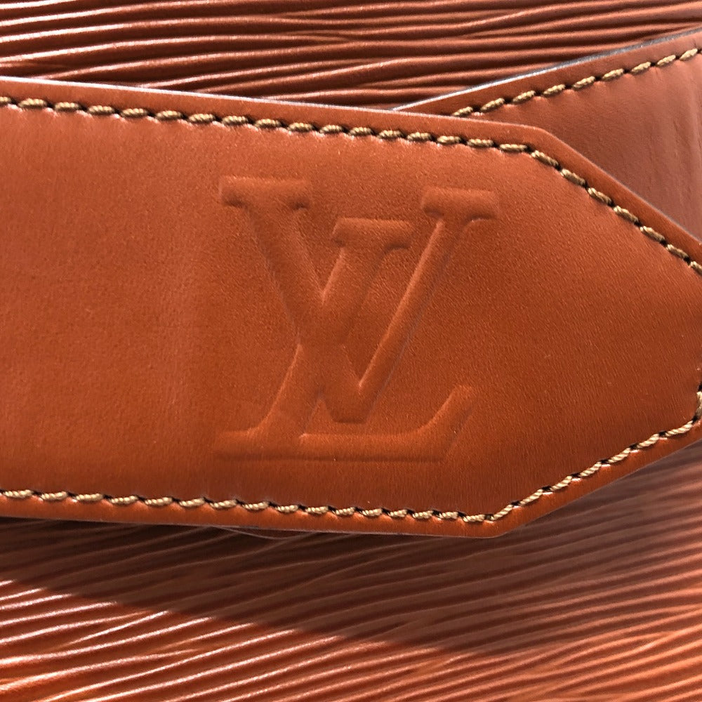 LOUIS VUITTON Shoulder Bag M80193 Epi Leather Brown Epi Sac DePaul GM Women Used Authentic