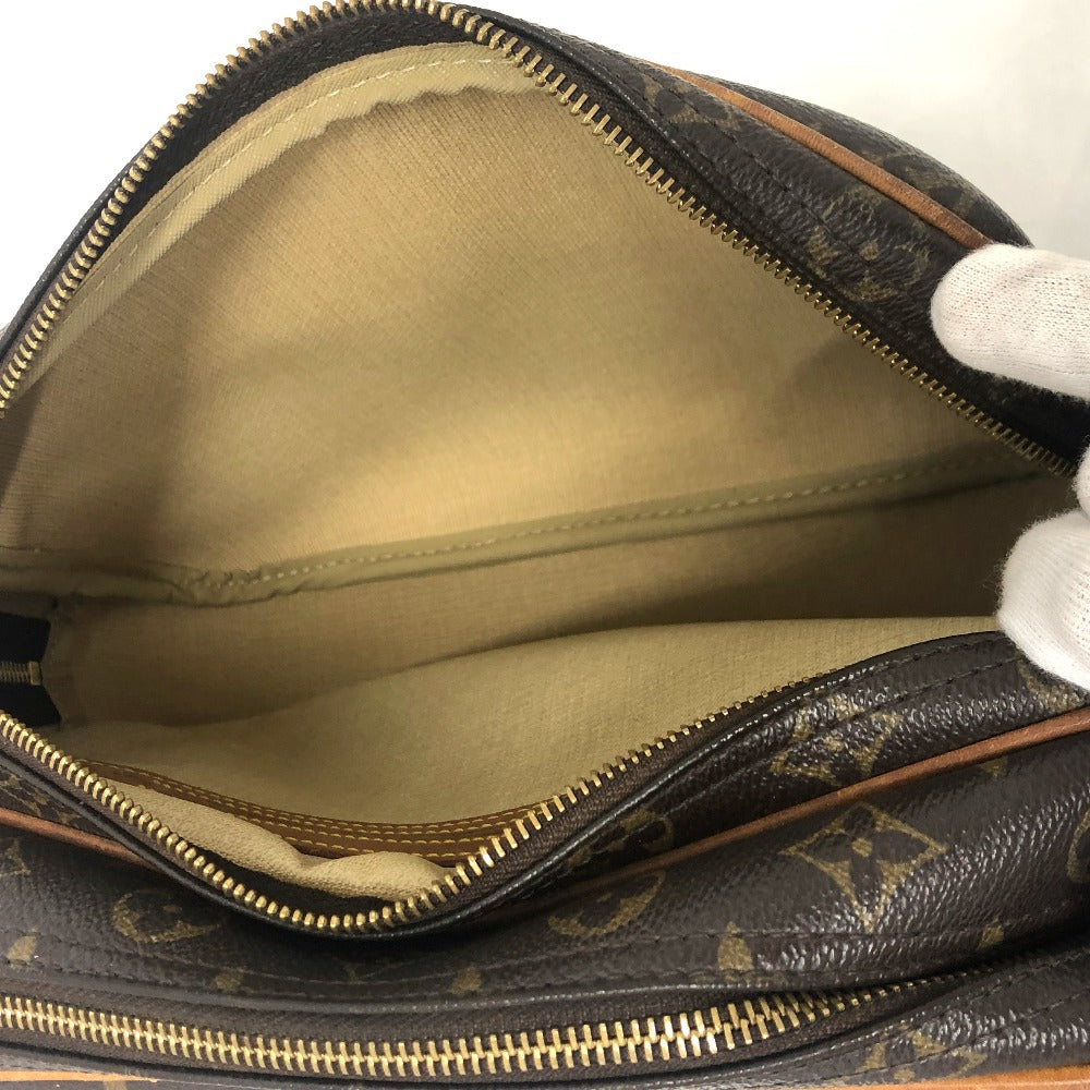 LOUIS VUITTON Shoulder Bag M45254 Monogram canvas Brown Monogram Reporter PM