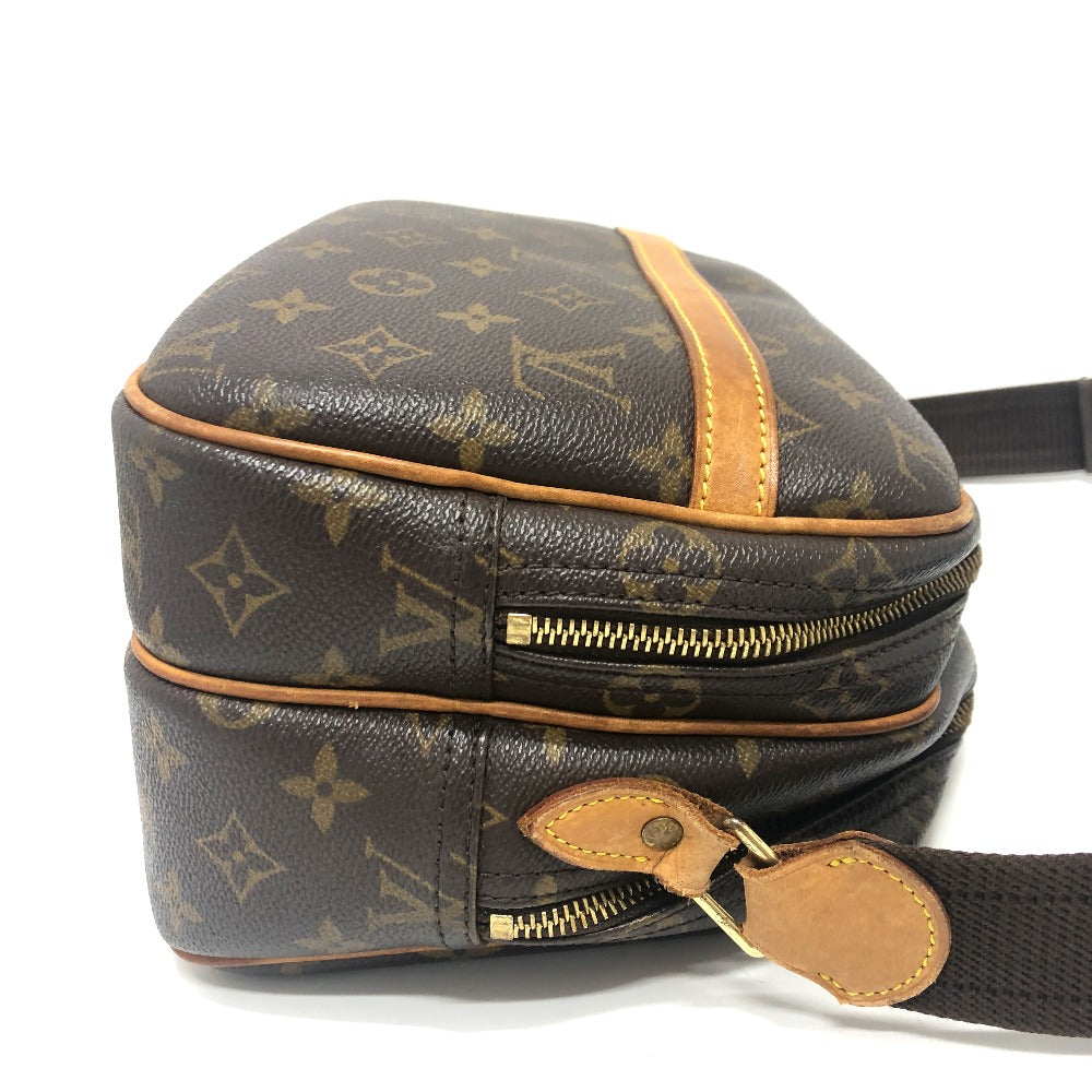 LOUIS VUITTON Shoulder Bag M45254 Monogram canvas Brown Monogram Reporter PM