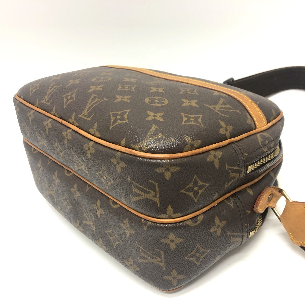 LOUIS VUITTON Shoulder Bag M45254 Monogram canvas Brown Monogram Reporter PM
