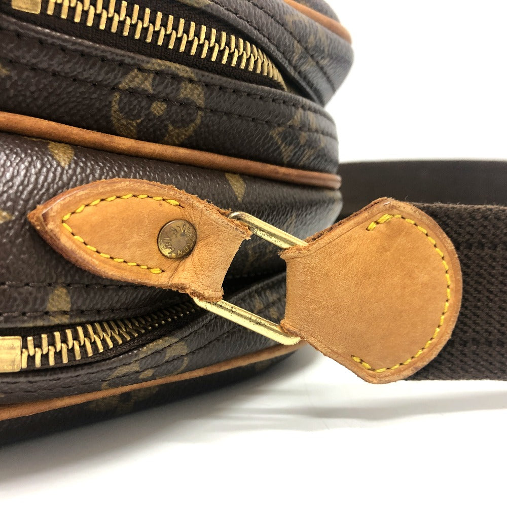 LOUIS VUITTON Shoulder Bag M45254 Monogram canvas Brown Monogram Reporter PM