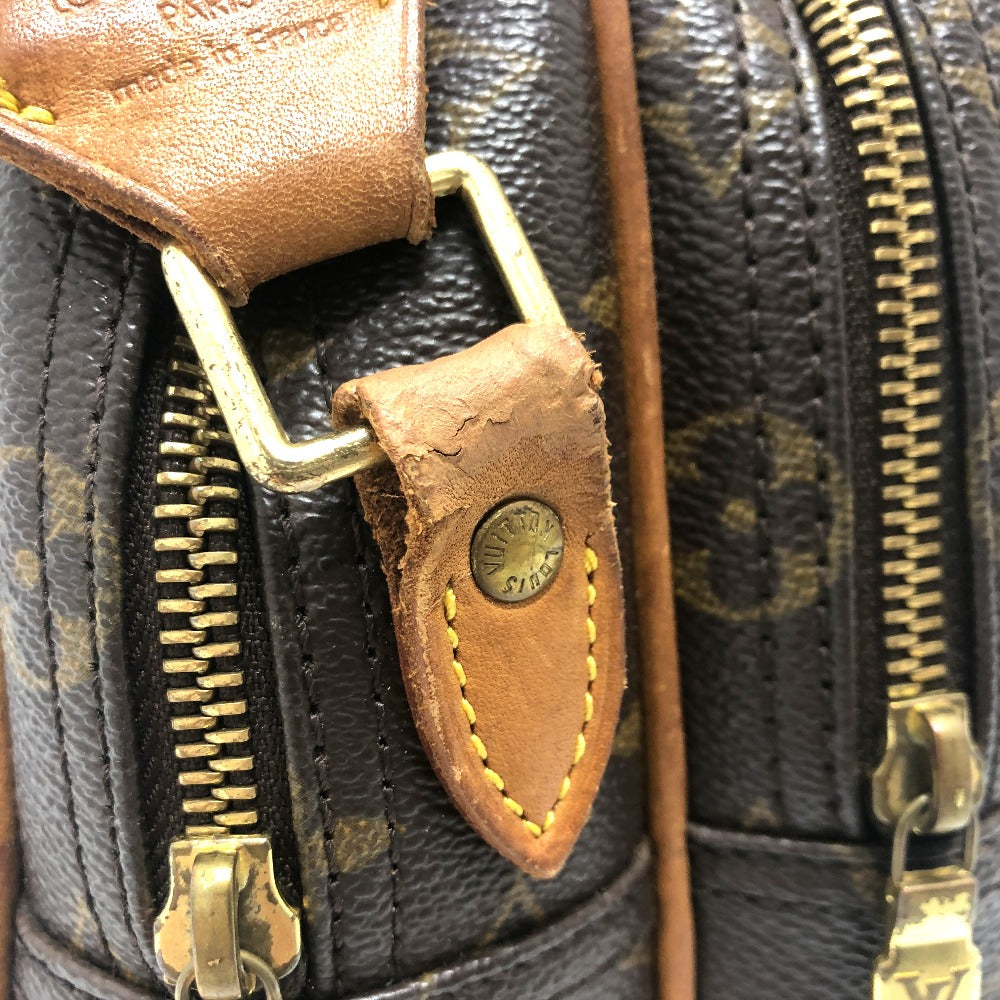 LOUIS VUITTON Shoulder Bag M45254 Monogram canvas Brown Monogram Reporter PM