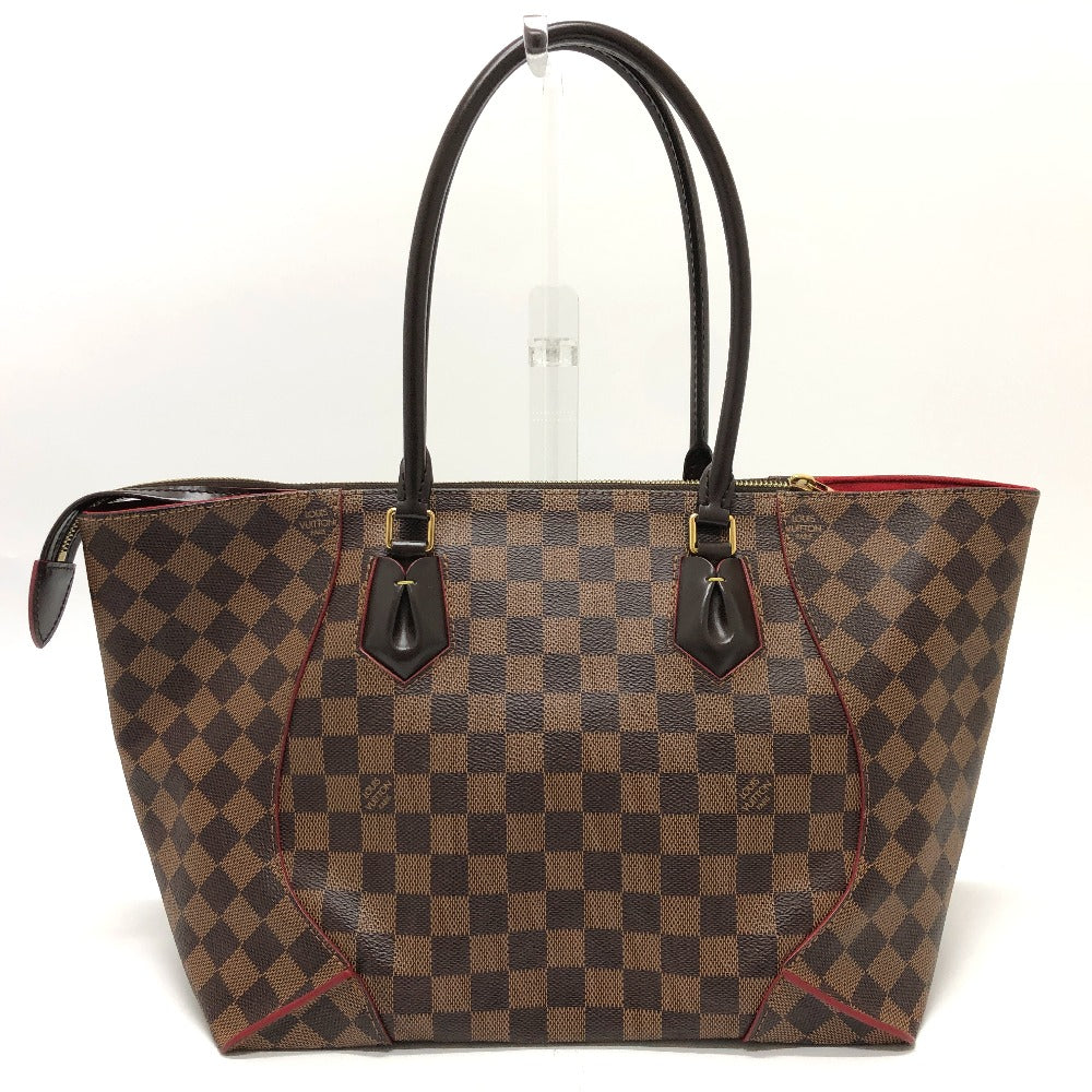 LOUIS VUITTON Shoulder Bag N41548 Damier canvas Brown Damier Kaisa Tote MM Women Used Authentic