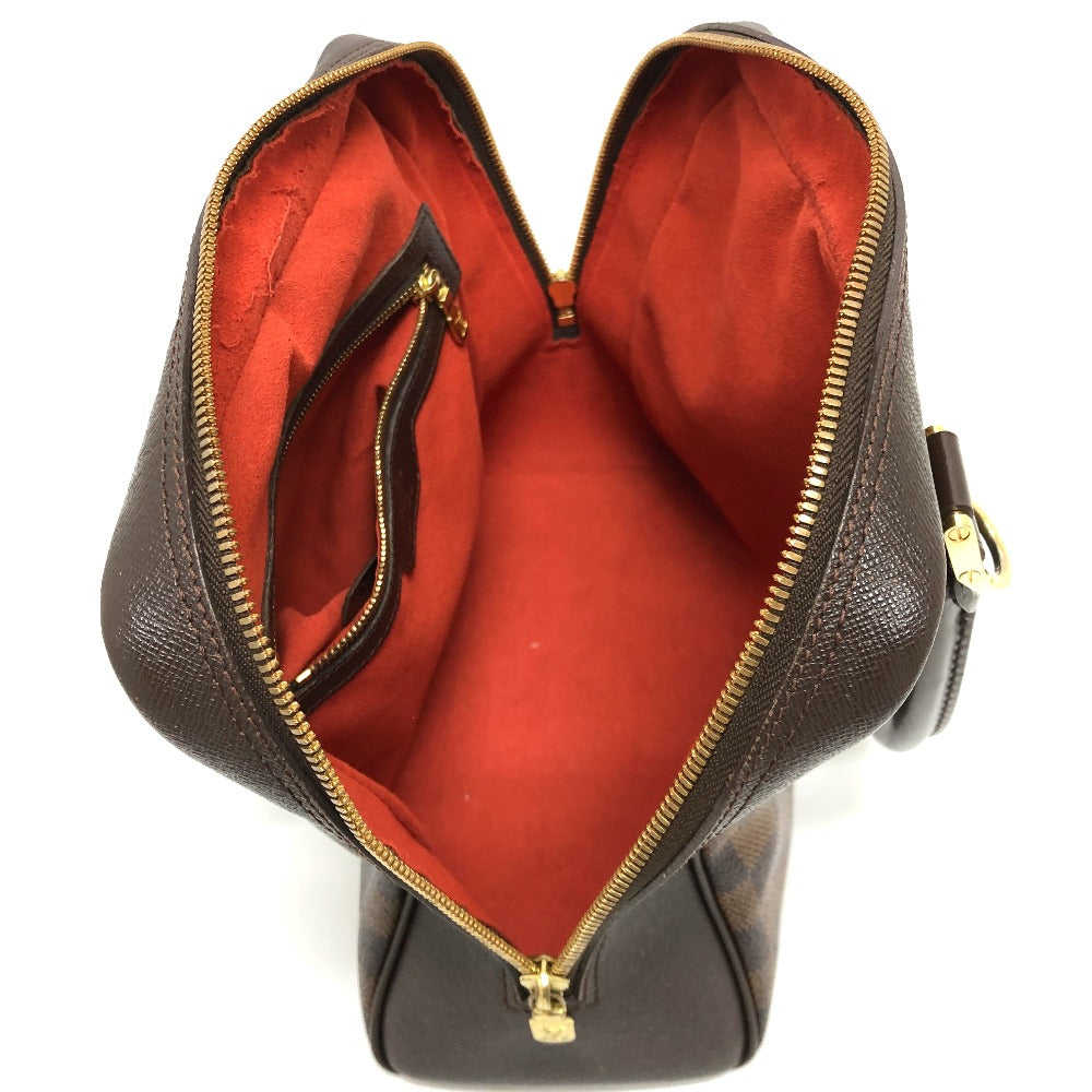 LOUIS VUITTON Handbag N51150 Damier canvas Brown Damier Brera Women Used Authentic