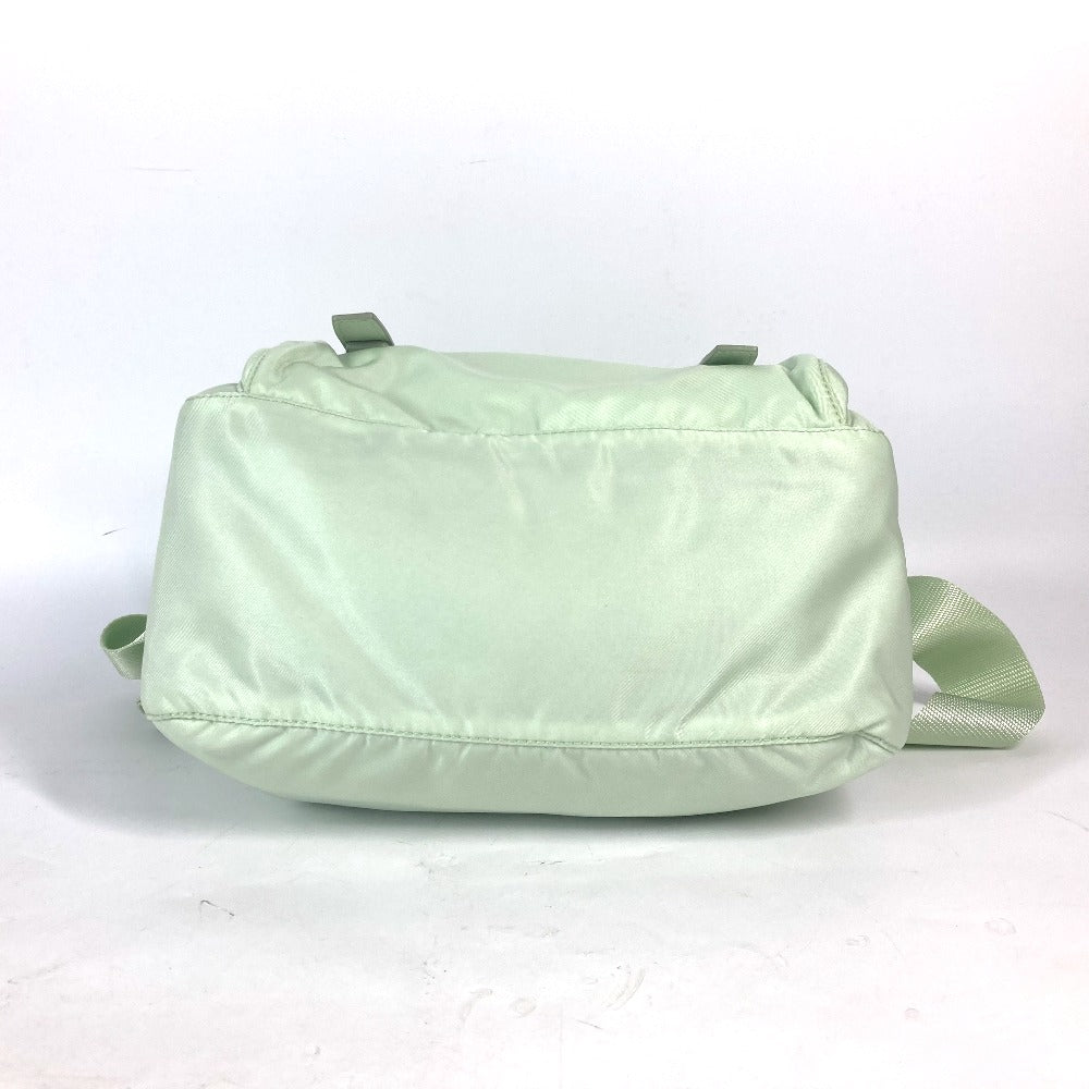 PRADA Shoulder Bag 1BD953 Nylon green Triangle logo plate Re-Nylon