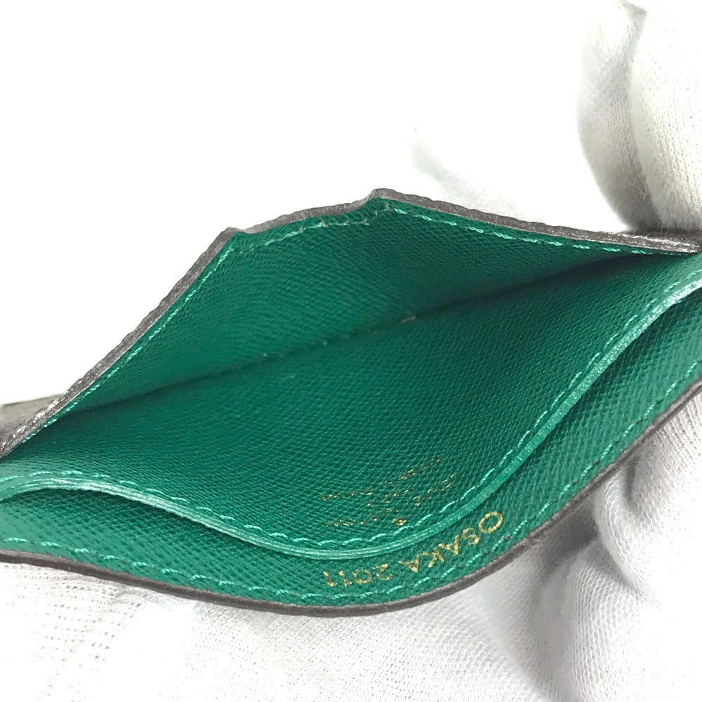LOUIS VUITTON Card Case Monogram canvas Brown Monogram 2011 Shinsaibashi Renewal Commemoration Card holder