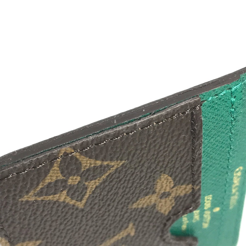 LOUIS VUITTON Card Case Monogram canvas Brown Monogram 2011 Shinsaibashi Renewal Commemoration Card holder