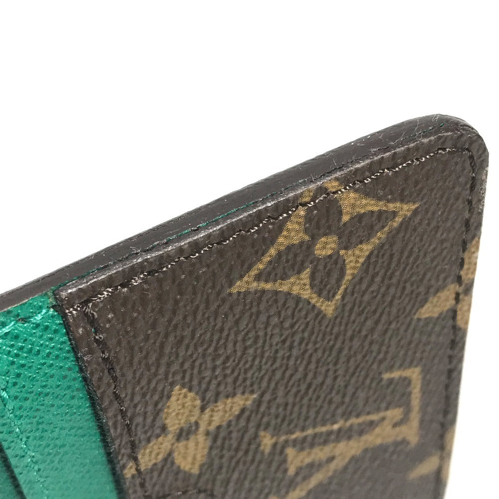 LOUIS VUITTON Card Case Monogram canvas Brown Monogram 2011 Shinsaibashi Renewal Commemoration Card holder