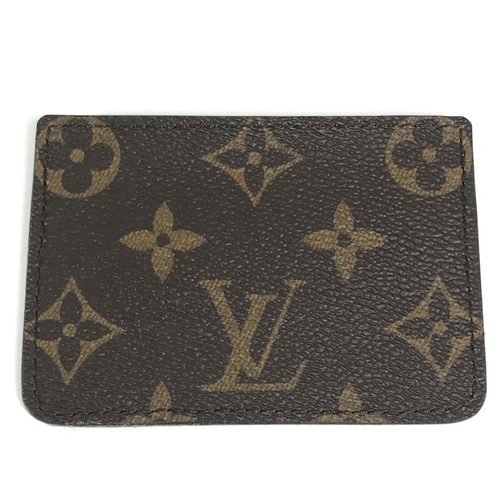 LOUIS VUITTON Card Case Monogram canvas Brown Monogram 2011 Shinsaibashi Renewal Commemoration Card holder