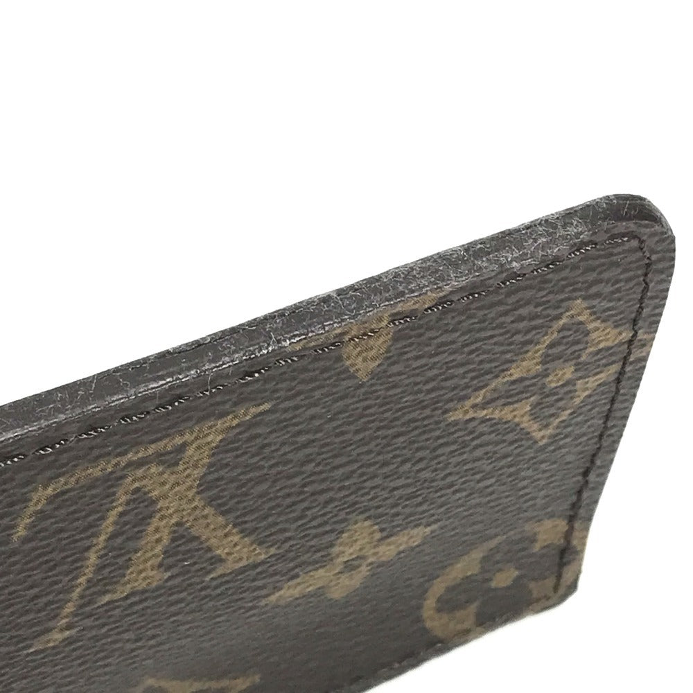 LOUIS VUITTON Card Case Monogram canvas Brown Monogram 2011 Shinsaibashi Renewal Commemoration Card holder
