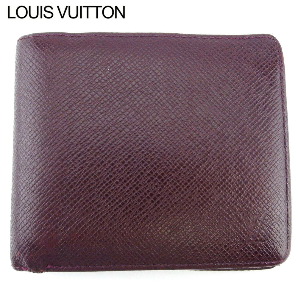 LOUIS VUITTON Bill Compartment Bordeaux Porte BilletsCartes Crdit